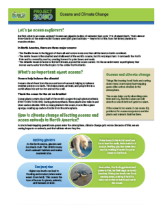 Oceans and Climate Change